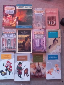 JOB LOT of Classic Novels; Including Charles Dickens And Jane Austen - Picture 1 of 4