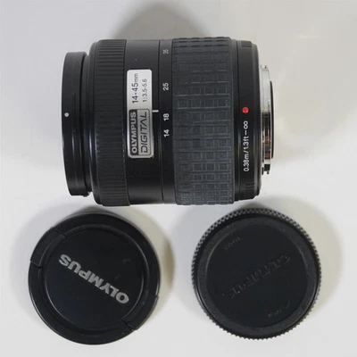 Olympus Zuiko Digital 14-45mm f/3.5-5.6 Four Thirds Lens MINT - Image 1 of 4