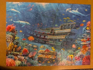 Underwater Discovery By Ravensburger - 200 XXL piece Jigsaw - Complete - Picture 1 of 4