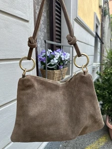 Borsa Spalla-donna-elegant Handbag -made In Italy-new- Bag - Foto 1 di 7