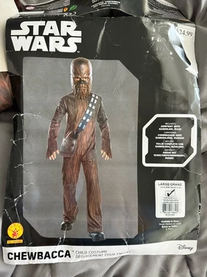Disfraz Star Wars Chewbacca Niño Talla Grande (8-10 Años) Foto 1 de 4