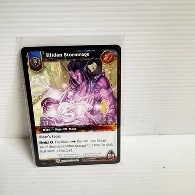 Illidan Stormage Timewalkers 5/30 World Of Warcraft TCG - Image 1 of 2