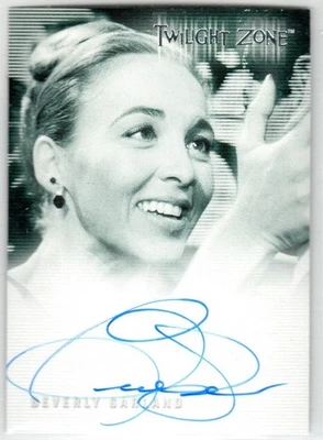 TWILIGHT ZONE SERIES 2 THE NEXT DIMENSION A21 BEVERLY GARLAND MAGGIE AUTOGRAPH - Image 1 of 2