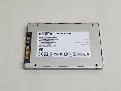 Crucial BX100 CT120BX100SSD1 120GB 2.5" SATA III Solid State Drive - Image 1 of 3