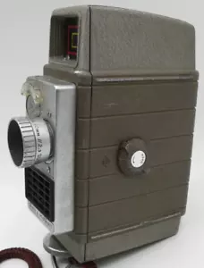 Working Vintage BELL & HOWELL Electric Eye 8mm Camera Wind up crank is missing - Picture 1 of 8