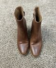 brown leather boots lucky brand womens Size 9 Lk-rylah
