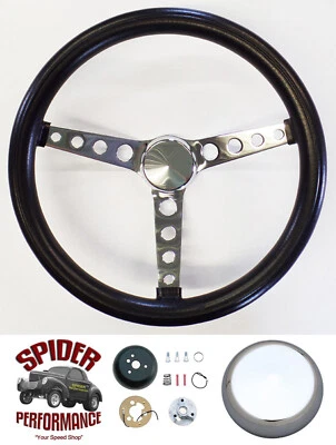 1970-1980 Mercury steering wheel 14 1/2" CLASSIC CHROME - Image 1 of 4