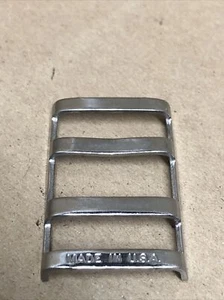 MADE IN THE USA GENUINE-Loop-Loc Stainless Steel Buckle for Pool Cover Strap-EUC - Picture 1 of 1