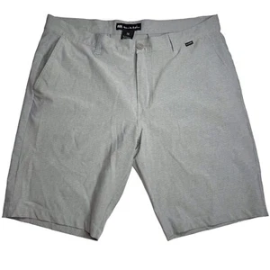 "Pantalones cortos de golf Travis Mathew Sand Harbor microrayas elásticos frente plano entrepierna de 10""" - Imagen 1 de 11