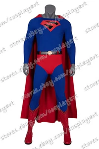 Superman Cosplay Costume Uniform Outfit Halloween Party Fast Shipping - Picture 1 of 12