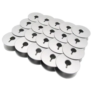 20 fit for GAMMILL TIN LIZZIE PFAFF QUILTER LARGE ALUMINUM BOBBINS WITH HOLES - Picture 1 of 2