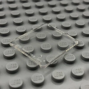 LEGO 51266 Trans Clear Glass for Window 1 x 3 x 3 Flat Front (x1) - Picture 1 of 3