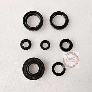 SET 7 PCS. OIL SEAL KIT NEW FOR YAMAHA 1974-1981 DT100X DT100 MX100 - Picture 1 of 7
