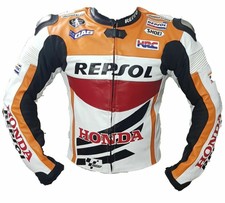 jaqueta de couro repsol