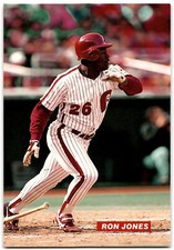 1989 Tastykake Philadelphia Phillies Ron Jones