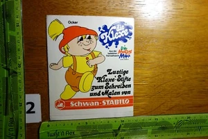 Alter Aufkleber Schule BüroMaterial Stifte SCHWAN-STABILO SWF Die Montagsmaler84 - Bild 1 von 2