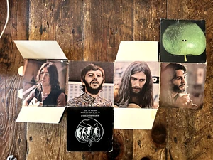 Beatles Apple Corp. Records Fan Club Cardboard Cube Mobile Display 1969 - Picture 1 of 18