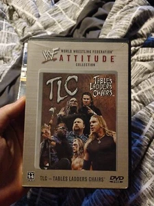 WWE WWF TLC: Tables, Ladders, and Chairs DVD 2002 Authentic US RARE OOP Minty - Picture 1 of 4