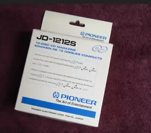 NEWPioneer JD-1212S 12 Disc Compact Magazine Made in Japan CXB1042 CBX2336 - Picture 1 of 1