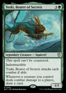1x - Toski, Bearer of Secrets - #244 - CMR: Bloomburrow - NM MTG - Bild 1 von 1