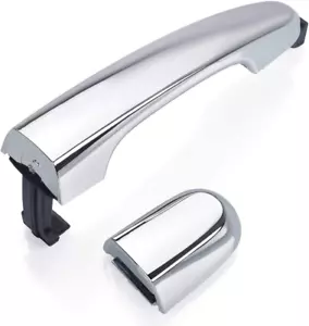 Exterior Door Handle Rear Right Passenger Side Chrome Handle Replacements for Ki - Picture 1 of 12