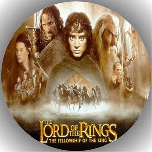 Tortenaufleger Geburtstag Tortenbild Fondant Oblate Der Herr der Ringe P21 - Bild 1 von 1