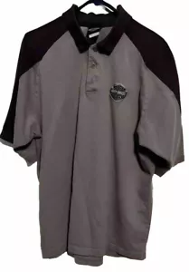 Polo vintage Harley Davidson camicia manica corta Tomahawk, WI - Foto 1 di 5