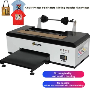 SIHAO A3 R1390 DTF Drucker T-Shirt Transferdrucker Für Kleidung DTF Printer Hat - Bild 1 von 16