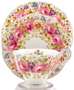 Royal Albert Tea Trio "Serena 839329" Made in England - Picture 1 of 17