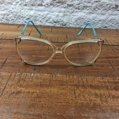 VTG Safilo Elasta L644 Turquoise Eyeglasses EUC - Image 1 of 4