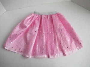 Childs Small Pink Princess Skirt with Stars Elastic Waist 14 in. - Picture 1 of 1