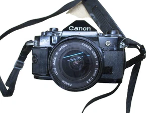 Vintage Canon A-1 analoge Kamera 24 mm 1 2,8 Japan .GAR - Bild 1 von 10
