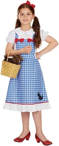 Mädchen Dorothy Kostüm Kinder Zauberer von Oz Film Film Kostüm Buch Tag Woche - Bild 1 von 4
