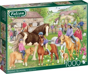 NEW Falcon Jigsaw Puzzle 1000 Pieces 12+ 1110500236 Riding School - Imagen 1 de 2