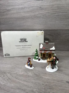 DEPT 56 HERITAGE VILLAGE CURA DEI NUOVI VITELLI # 58395 - Foto 1 di 10