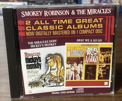Smokey Robinson and The Miracles Doin Mickeys Monkey Away We Go CD — 第 1/3 张图片