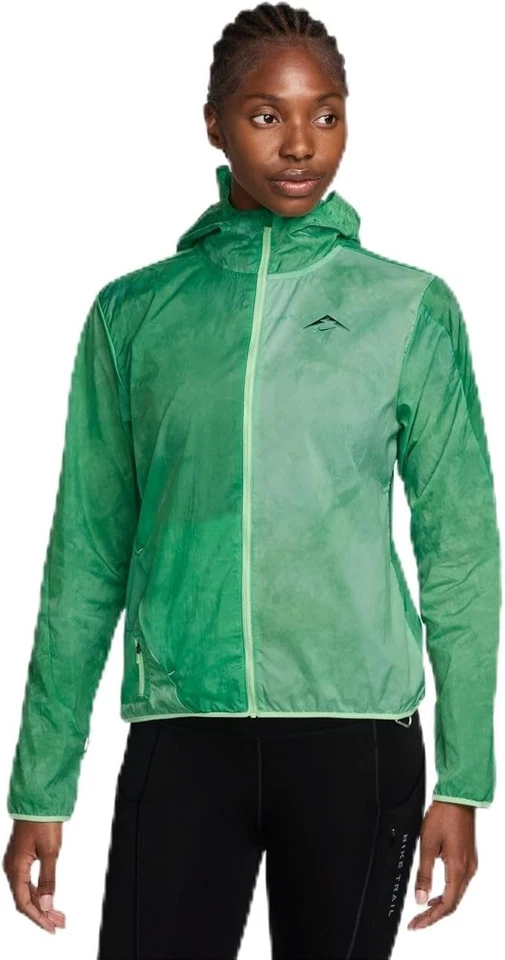 Nike Trail Repel Running Windbreaker Light Jacket Womens XS FN6853-376