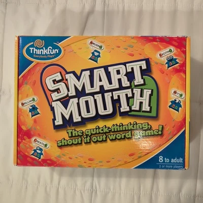 Thinkfun Smart Mouth Quick Thinking Shout It Out Word Game Complete VTG 2001 - Image 1 of 4