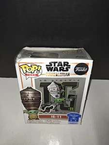 Funko Pop Tee Star Wars IG-11 Vinyl Figure And M T-Shirt The Mandalorian New - Picture 1 of 10