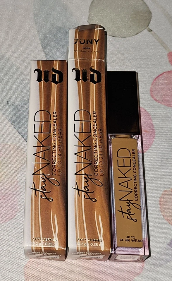 Lote de 2 corretivos corretivos corretivos Urban Decay Stay Naked - sombra 70NY escuro - novo na caixa - Imagem 1 de 1