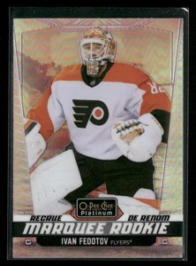 2024-25 O-Pee-Chee Platinum #246 Ivan Fedotov Marquee Rookie Sunset - Picture 1 of 2