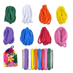 Loom Loops Refills,192 Pcs Loom Potholder Loops Weaving Loom Loops with Multi... - Picture 1 of 4