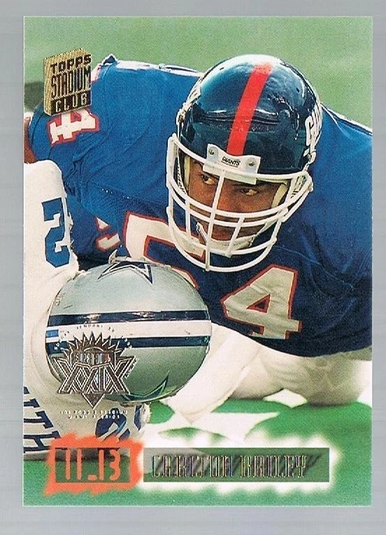 1994 TSC Super Bowl XXIX CARLTON BAILEY #195 Giants - Image 1 of 1