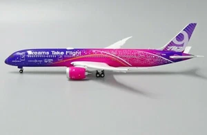 JC Wings 1:400 Boeing B787-9 Dreamliner "Dreams Take Flight - Flaps Down" N1015B - Imagen 1 de 24