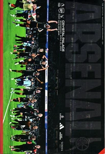 Arsenal v Crystal Palace 23/4/2025 Programme + Poster - Picture 1 of 1