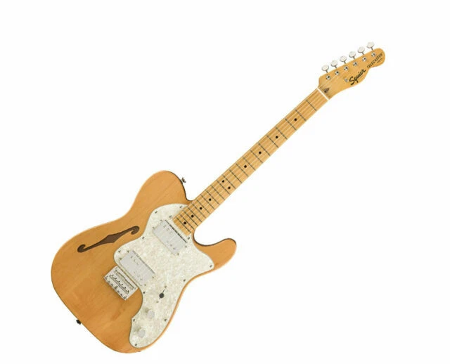 Fender Classic Vibe '70s Telecaster Thinline Electric Guitar - Natural