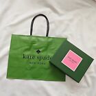 New Kate Spade Small Gift Bag 10.25" x8" x 4.5" + Gift Box 4.25"x5.5"x 1.75"