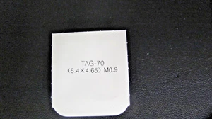 TAG HEUER FACTORY KRONEN STAHL ODER GELB #70 5,4X4,65MM - Bild 1 von 5