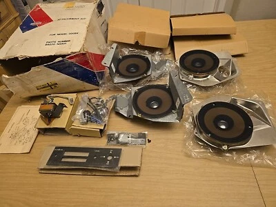 Datsun Nissan 200SX B9220 N8501 Attachment Kit Door Rear Clarion Speaker OEM NOS - Image 1 of 4