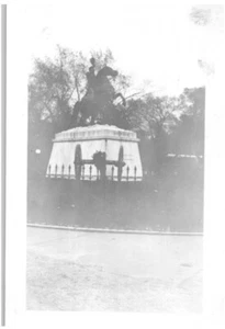 GEN ANDREW JACKSON MONUMENT, WASHINGTON DC, 1923.VTG 4,5" x 2,8" FOTO*X1/8 - Bild 1 von 2